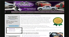 Desktop Screenshot of 4performanceunlimited.com
